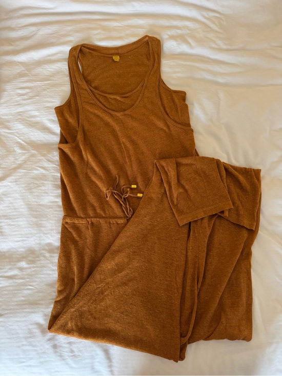 FARM Rio Pants - FARM Rust Brown Jumpsuit Romper